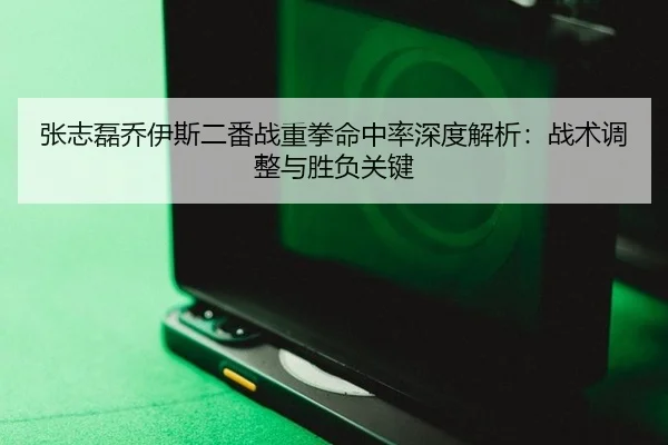 张志磊乔伊斯二番战重拳命中率深度解析：战术调整与胜负关键